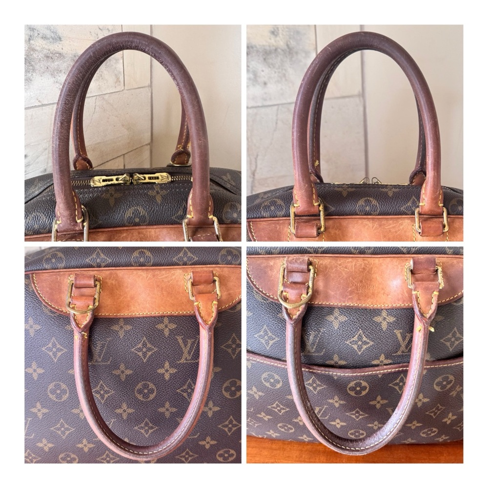💙❤️SOLD❤️💙LOUIS VUITTON DEAUVILLE SATCHEL HANDBAG - Picture 9 of 16